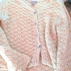 vintage Lauren Hansen wool blend cardigan